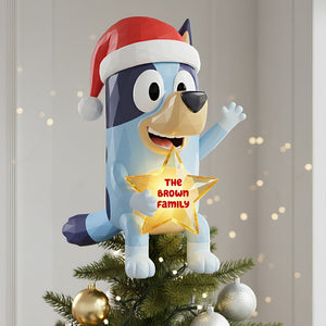 Happy Family Tree Topper Personalized Gifts For Family 04PGDT201125