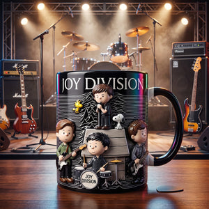 Joy Division Rock Pup Accent Mug - Personalized Gifts For Music Lovers 06hutn290726