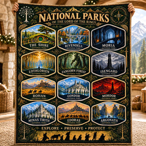 National Park Blanket - Personalized Gifts 01nadt061026