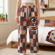 250th America Anniversary Alphabet Pajama Set - Personalized Gifts For Patriots 06palu280126 - Pajama Set - GoDuckee