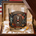 250th Anniversary USA 11oz Round Glass - Personalized Gifts For Patriots 03tymg200326 - Glass - GoDuckee