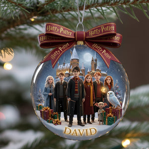 Fantasy Castle Christmas Ornament - Personalized Gifts 06KILU071025