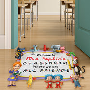 Welcome Classroom Doormat - Personalized Gifts For Teacher 02naqn250725-Homacus