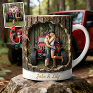 Off-Road Adventure Coffee Mug - Custom Photo Gift For Off-road Lovers 02HULU311225