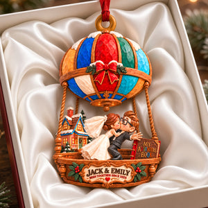 Forever Adventure Couple Ornament - Personalized Gifts For Couple 05hadh300926