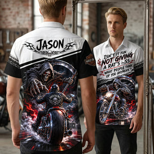 Rough Badass Motorcycle Hawaiian Shirt - Personalized Gifts For Biker 02qhta240626-Homacus