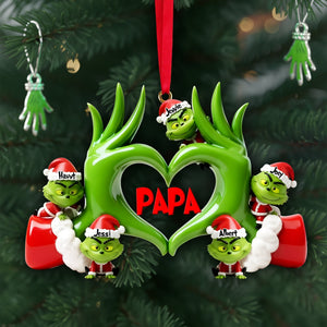 Fun Love Christmas Ornament - Personalized Gifts For Grandma 02QHLU180925