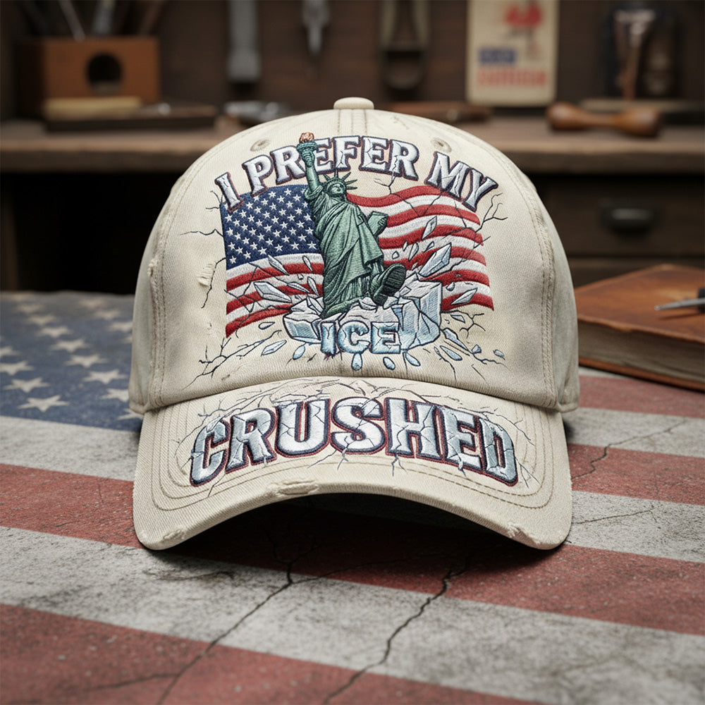 I Prefer My Ice Crush Gifts For American Patriots Classic Cap 03pata280226
