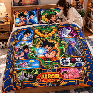 Battle Warriors Quilt Bedding Set - Personalized Christmas Gifts 01halu221026