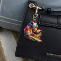Personalized Gifts For Autism Mom Keychain 03tgtn240325 Lion Cartoon Character-Homacus