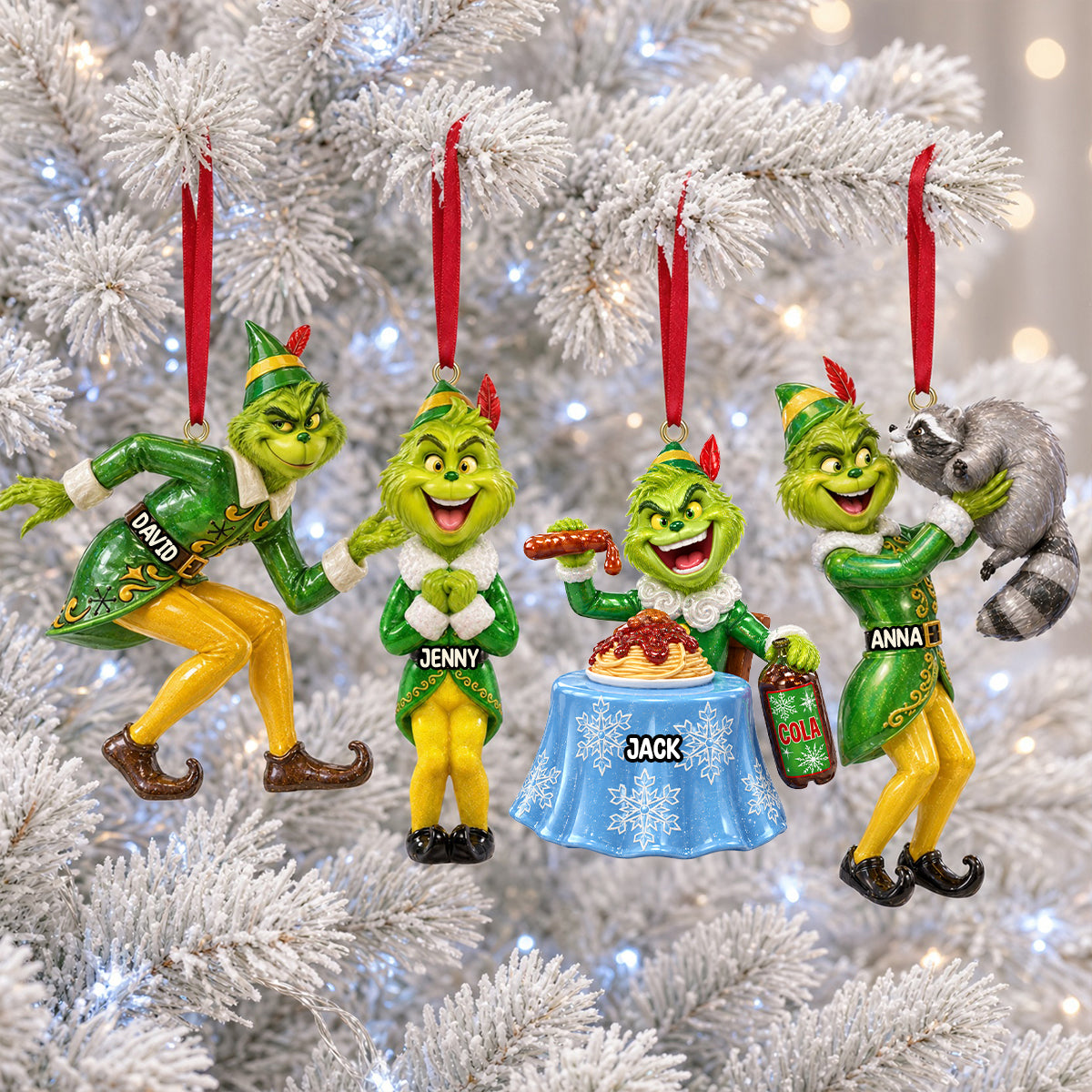 Mischievous Christmas Character Ornament - Personalized Gifts 04HUTN131026