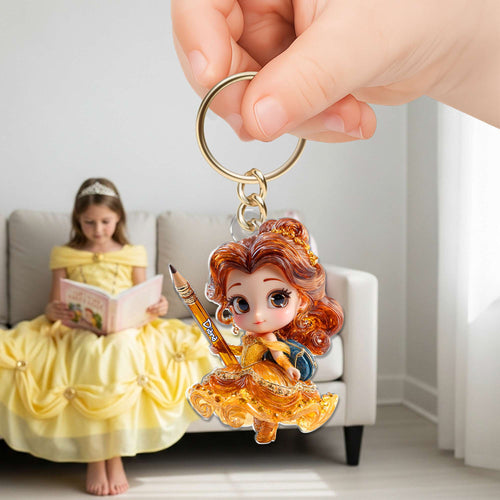 Lovely Acrylic Keychain - Personalized Gifts For Kid 04TGLU260625