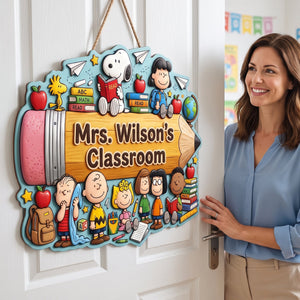 Teacher's Corner Acrylic Sign - Personalized Gifts For Teacher 01NAQN210726