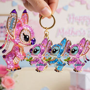 Alien Mom Keychain - Personalized Gifts 01ohta160326