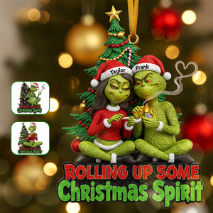 Personalized Gift For Couple Christmas Ornament 02HYMG091025