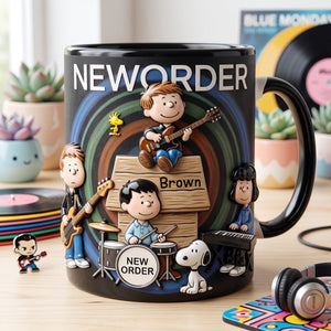 New Order Pup Accent Mug - Personalized Gifts For Music Lovers 06hulu290726