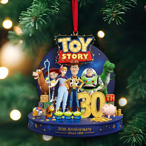 30th Anniversary Celebration Ornament - Personalized Christmas Gifts 01NALU290925
