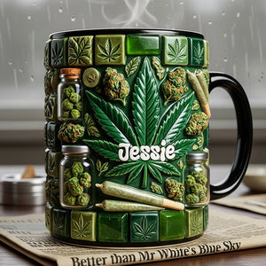 Cannabis Coffee Mug - Personalized Gifts For Stoner 01tota090126