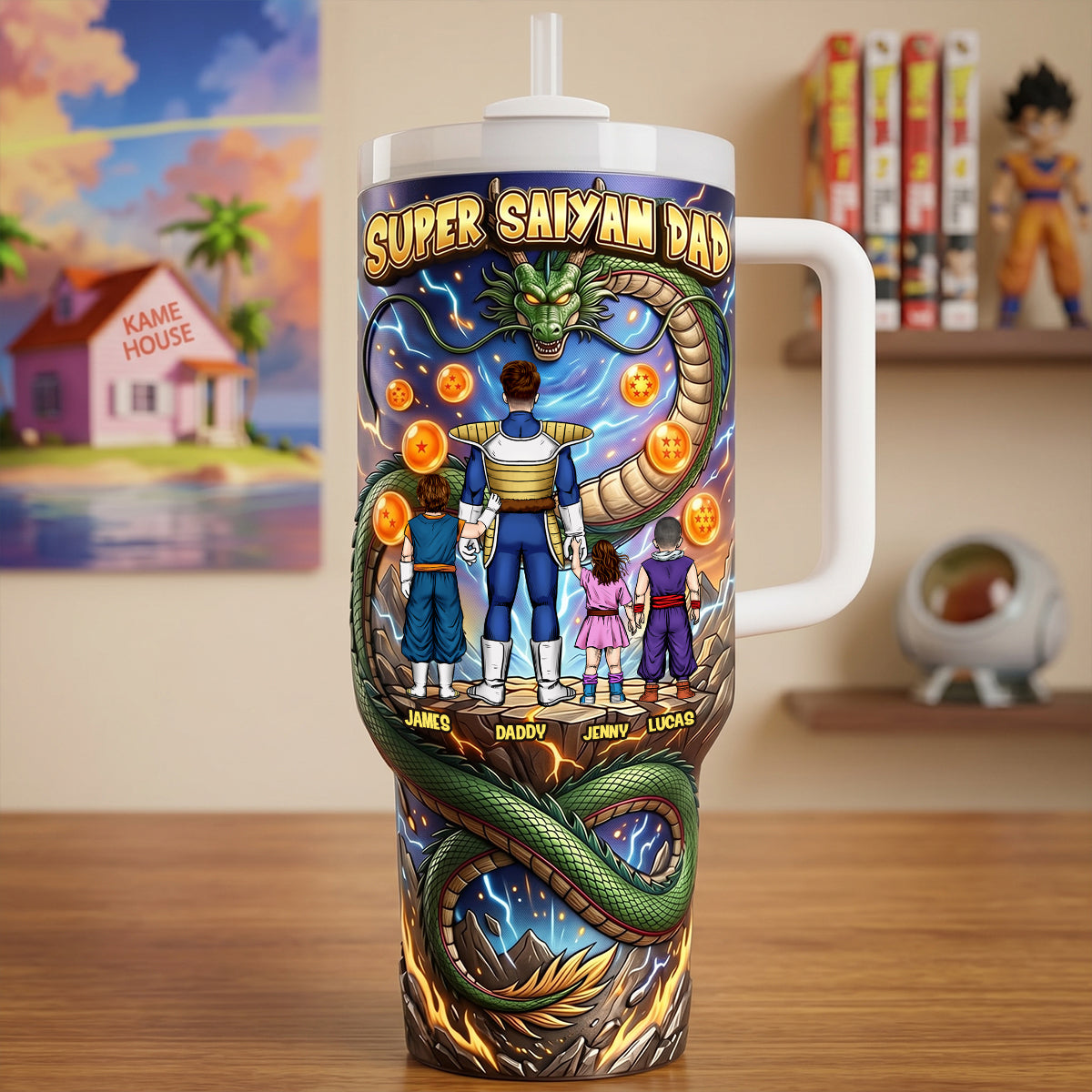 Anime Legendary Dad Tumbler - Personalized Gifts For Dad 05natn300426