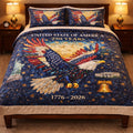 250th Anniversary Quilt Bedding Set Special Line - Gifts For Patriots 03hutn270126 - Bedding Set - GoDuckee