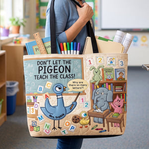 Cute Classroom Tote Bag - Personalized Gifts For Teacher 04naqn230726