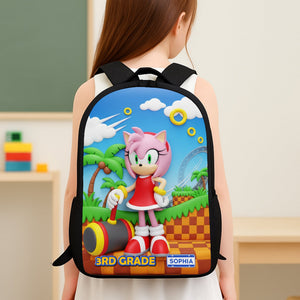 Power Up Characters School Bag Personalized Gifts For Kids 05natn310725 - Backpack - GoDuckee