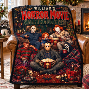 Christmas Night Villain Blanket Blanket  - Personalized Gifts For Horror Lover Blanket 07TOQN021026
