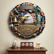 250th Anniversary USA - Personalized Gifts For Patriot Family Metal Sign 01tytn190326 - Metal Signs - GoDuckee
