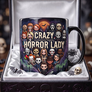Just A Crazy Horror Lovers Magic Mug - Personalized Gifts For Horror Lovers 01nadh130726