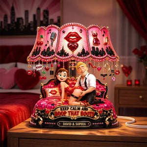 Funny Couple Acrylic Light Box Personalized Gifts For Couple 04HADH170726