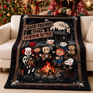 Creepy Blanket - Personalized Gifts For Horror Lovers 02padt061026