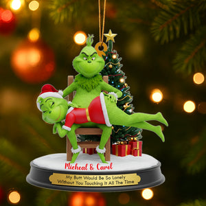 Personalized Gifts For Christmas, Couple Acrylic Ornament 03namg220825-Homacus