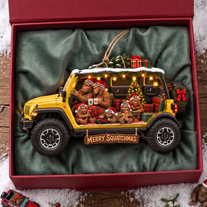 Sasquatching Family Off-road Ornament - Personalized Gifts For Bigfoot Lovers 01qhta241026-Homacus