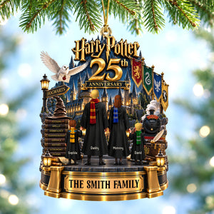25th Anniversary Mystical Family Journey Ornament - Personalized Gift For Family 01OHQN051026