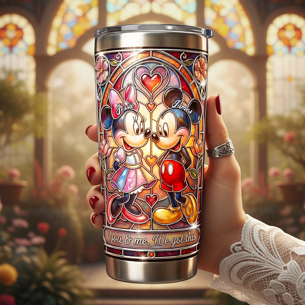 Romantic Couple 20oz Tumbler - Personalized Gifts For Couple 04tota160126