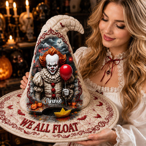Creepy Halloween Quilted Witch Hat Personalized Gifts 04TYDH120826