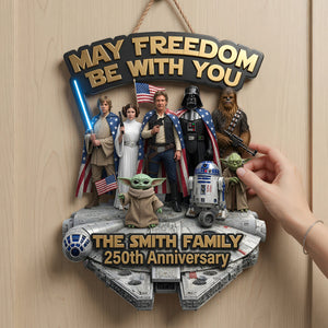 250th Anniversary Acrylic Sign - Personalized Gifts For Family 03TYDH100626-Homacus