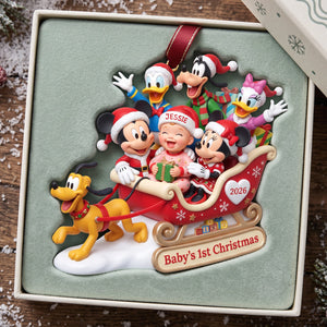 Little One & The Holiday Crew Ornament - Personalized Gift For Kids 03TYTA161026