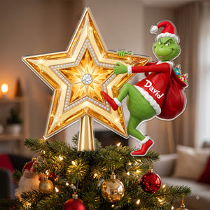 Acrylic Christmas Tree Topper - Personalized Gifts For Christmas 01tyqn120826