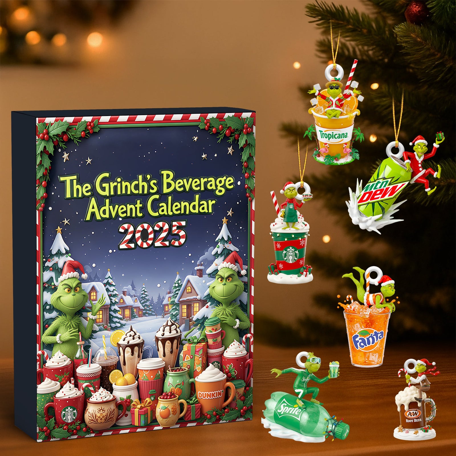 Holiday Mischief Advent Calendar Blind Box Christmas Gifts 02PADT181025