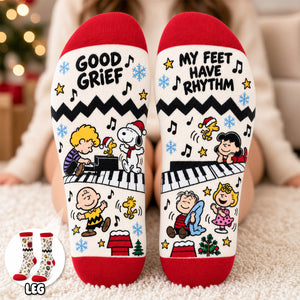 Sweet Melody Pals Middle Tube Socks - Personalized Christmas Gifts 02HADH150926