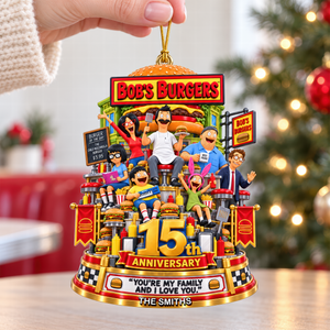 15th Anniversary Christmas Ornament - Personalized Gifts For Family 08ohqn071026
