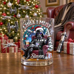 Holiday Relaxation Round Glass - Personalized Christmas Gifts 05totn271026