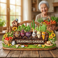 Grandma's Garden Acrylic Plaque - Personalized Mother's Day Gifts 06tylu190326-Homacus