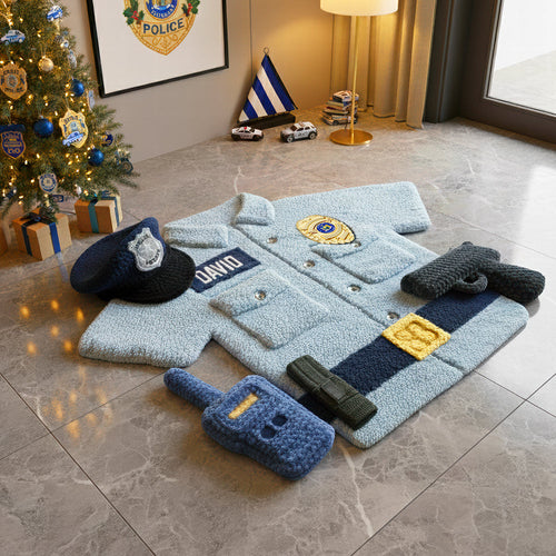 Police Uniform Doormat - Personalized Gifts For Police 04tgqn250925-Homacus