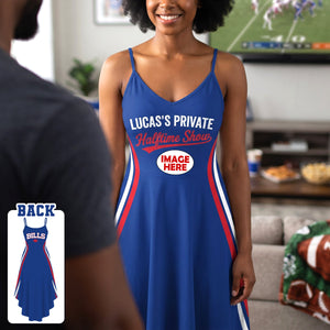 Sport Lover Girls Maxi Dress - Personalized Gifts For Sport Fans Suspender Maxi Dress 01HUTN290926