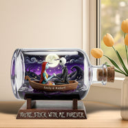 Gothic Couple Acrylic Plaque - Personalized Gifts For Couple 01toqn140126