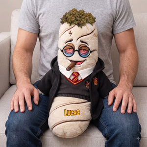 Sleepy Spellcaster Plush Pillow - Personalized Gifts For Stoner 06totn310726