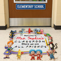 Welcome Classroom Doormat - Personalized Gifts For Teacher 02naqn250725-Homacus