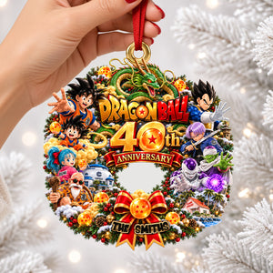 40 Years Of Epic Battles Christmas Ornament - Personalized Anniversary Gifts 03OHDH300926